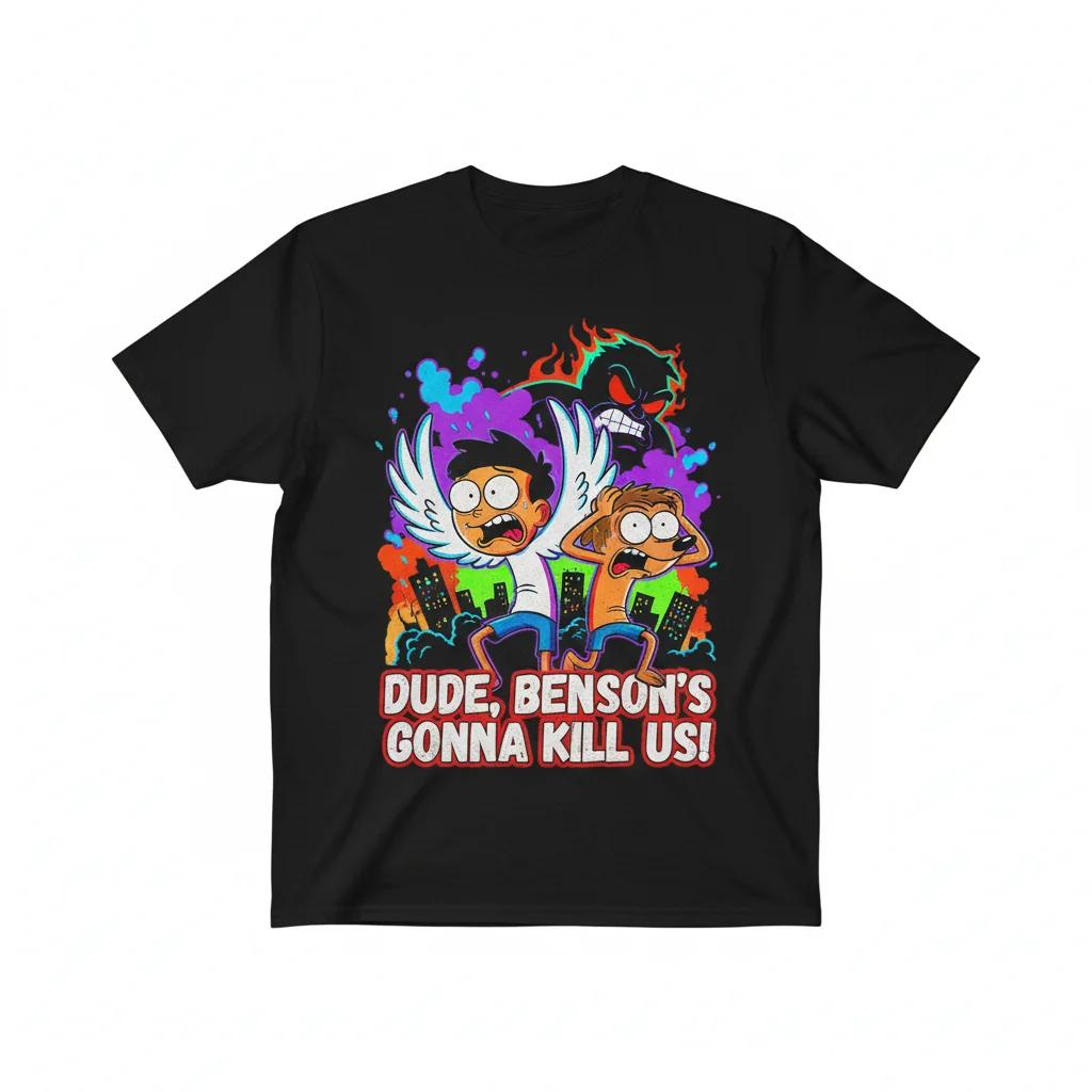 Regular Show: Benson's Gonna Kill Us Tee