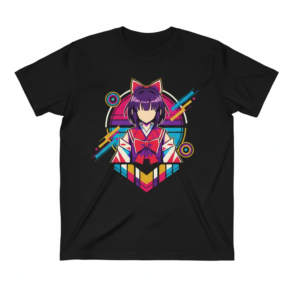 Reimu Hakurei Touhou Project Anime T-Shirt - Premium Cotton Tee