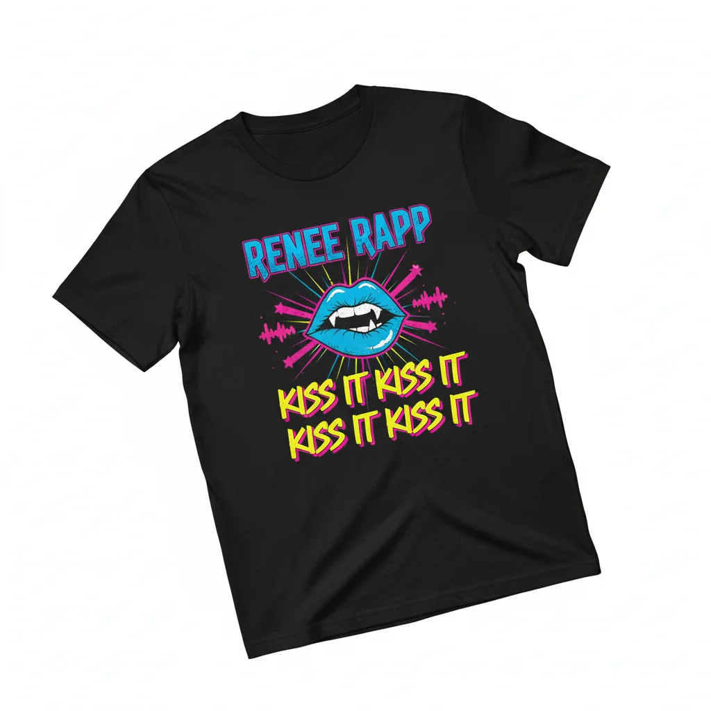 Renee Rapp Kiss It Kiss It T-Shirt - Fan Apparel
