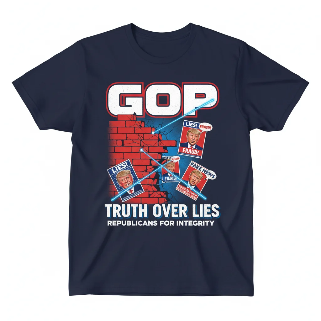 Camiseta Anti-Trump: Resistencia Republicana Duradera y Cómoda