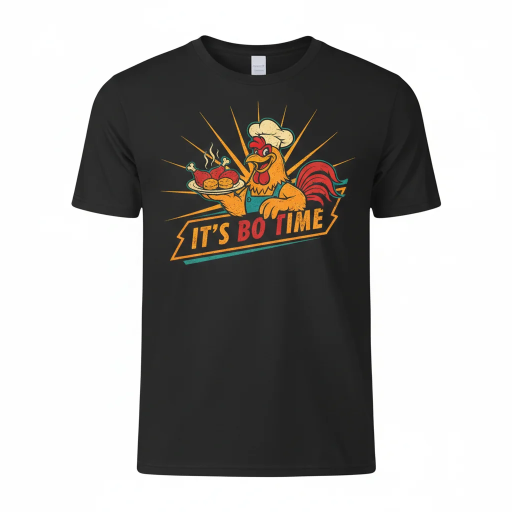 Bo Time Classic Logo T-Shirt | Essential Restaurant Fan Apparel