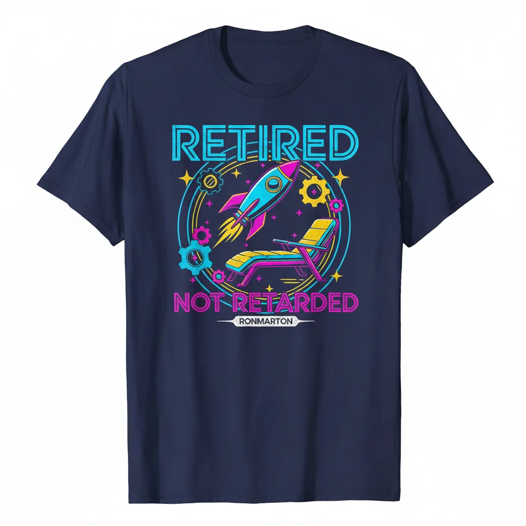 Retired, Not Retarded: Essential Comfort Tee