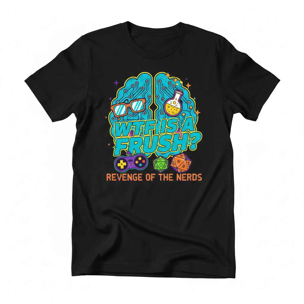 REVENGE OF THE NERDS - WTF is a Frush? Essential T-Shirt: Wear Your Wit