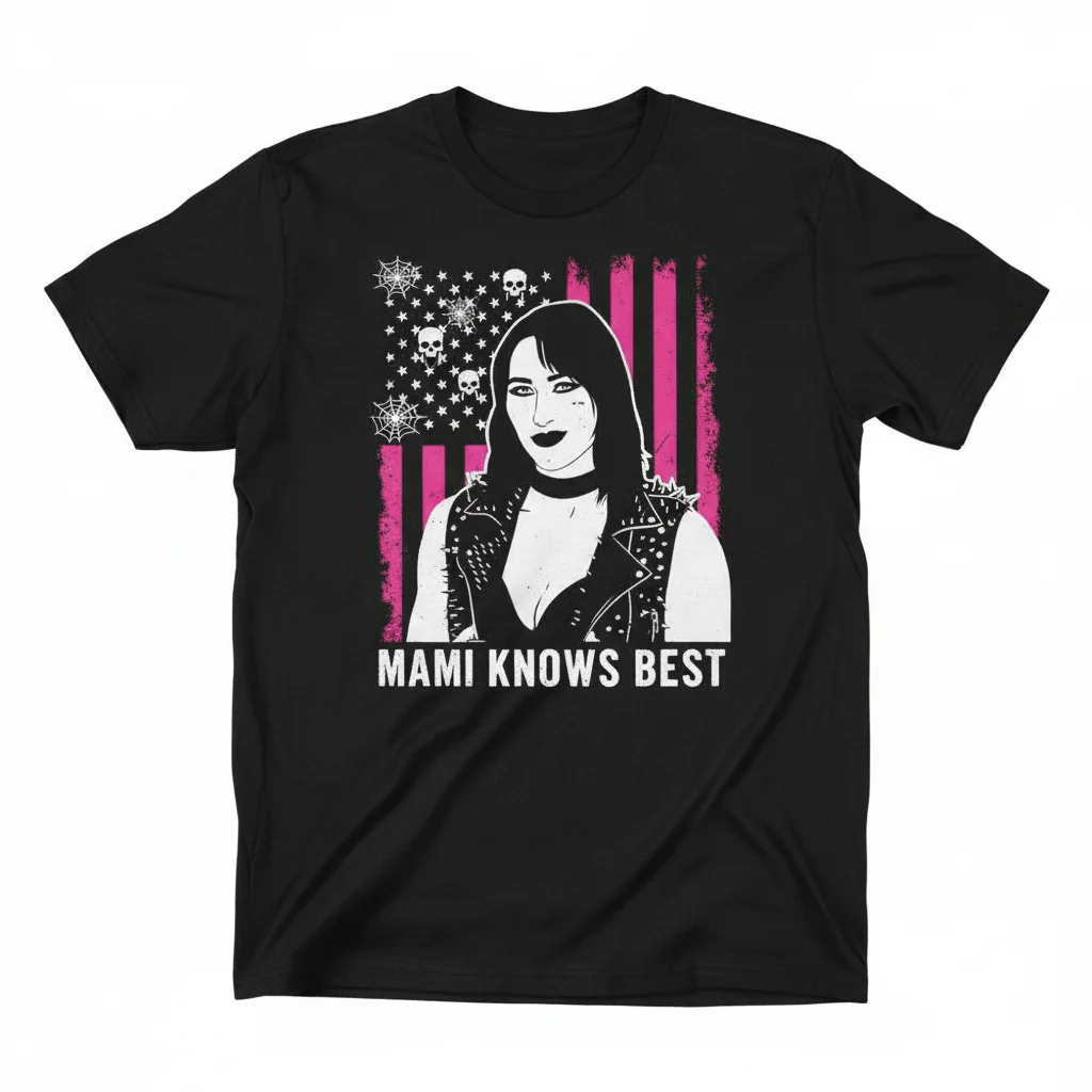 Rhea Ripley Wrestling Pink USA Flag Wall Tapestry – Official WWE Merch