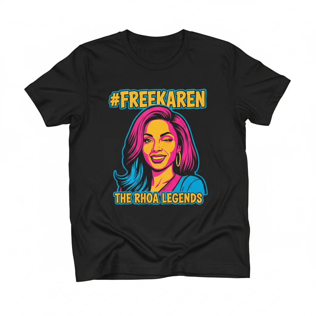RHOP - Gizelle's #FreeKaren Legacy Tee: Essential Comfort, Unforgettable Style