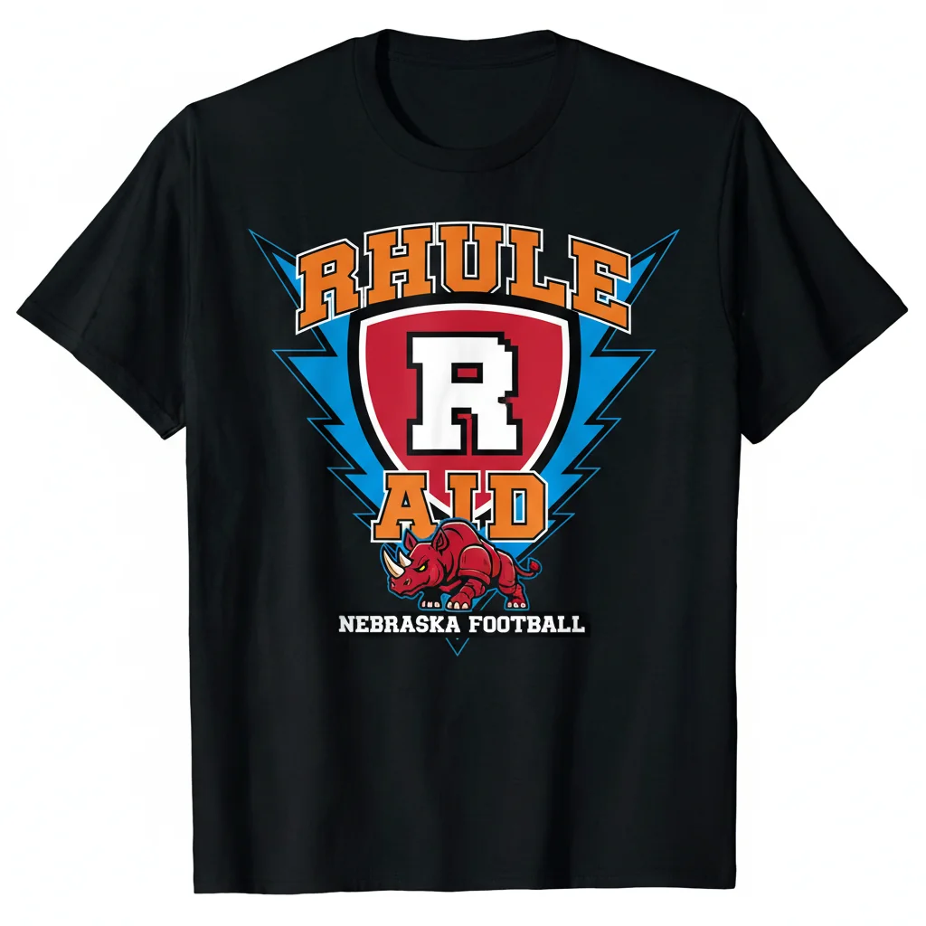 Rhule-Aid Nebraska Shirt | Funny Huskers Football Fan T-Shirt