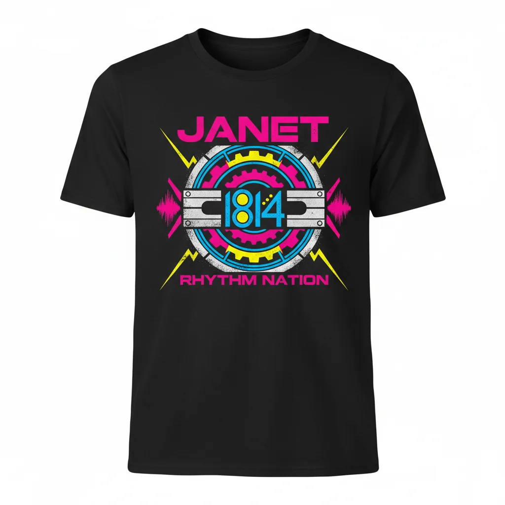 Rhythm Nation 1814 - Janet Jackson Essential T-Shirt - Iconic Style, Lasting Comfort