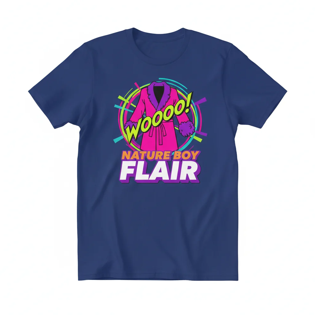 The Ric Flair Legacy: Premium Artistic Tribute Tee