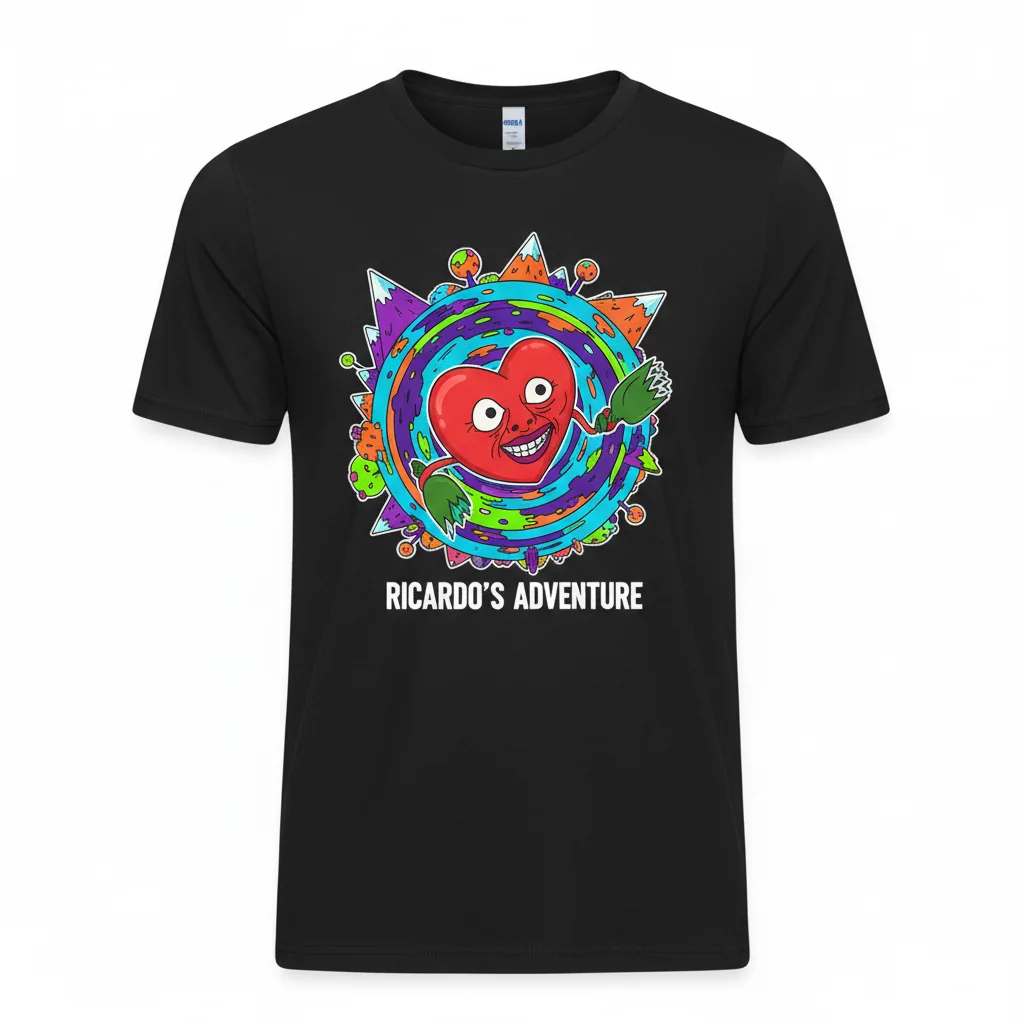 Ricardo's Adventure Time: Embrace the Journey Essential Tee