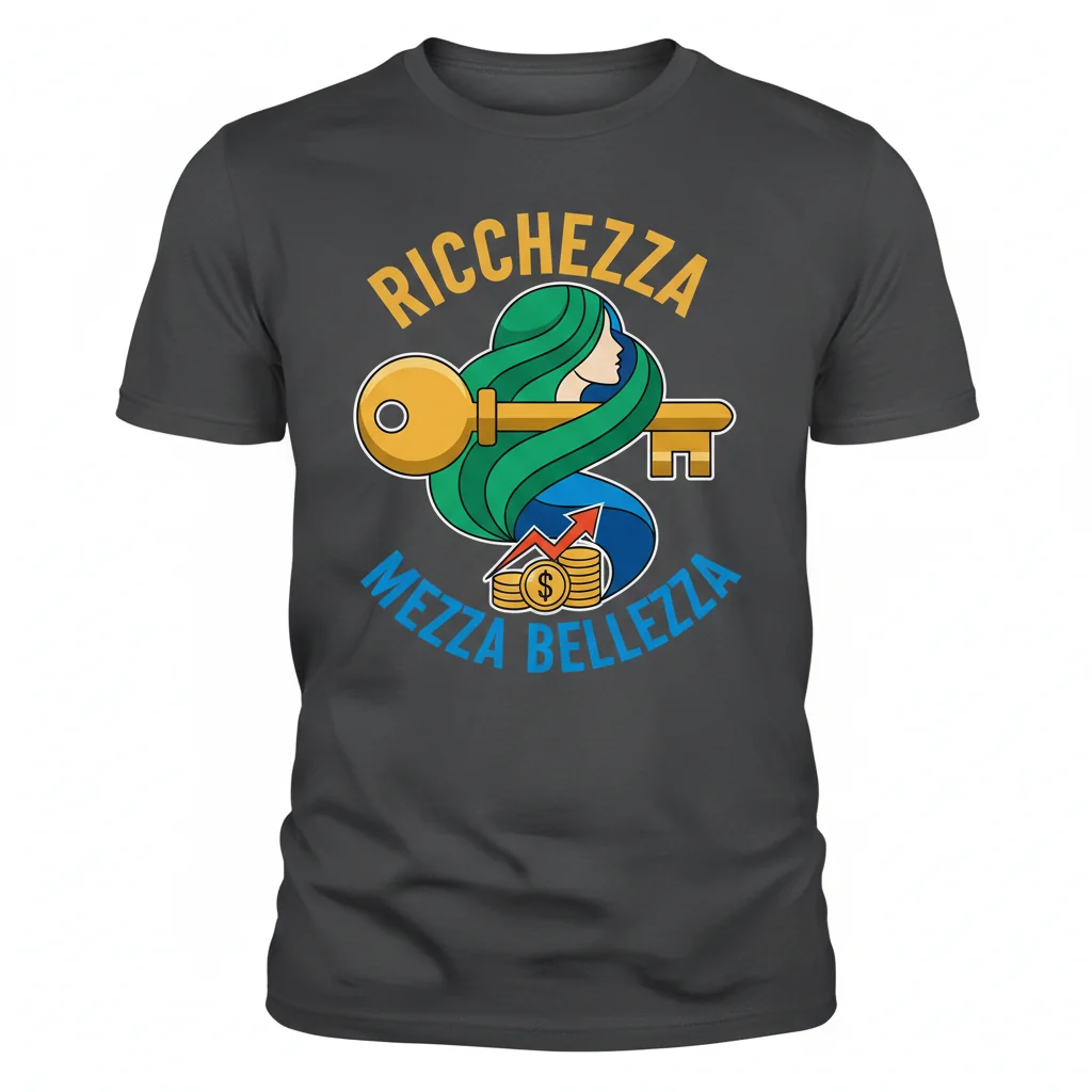 Ricchezza Mezza Bellezza Essential T-Shirt – Stile e Comfort