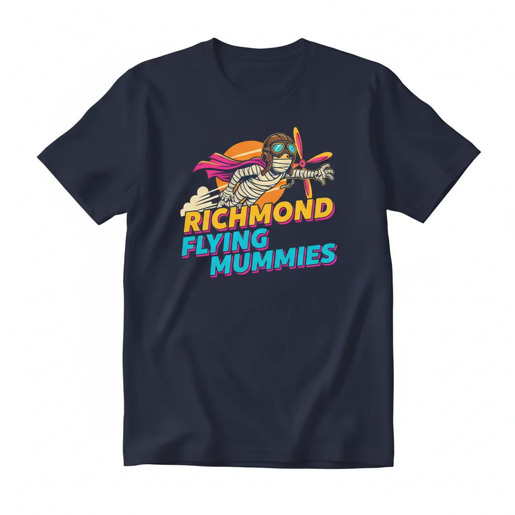 Richmond Flying Mummies T-Shirt - Premium Cotton Apparel