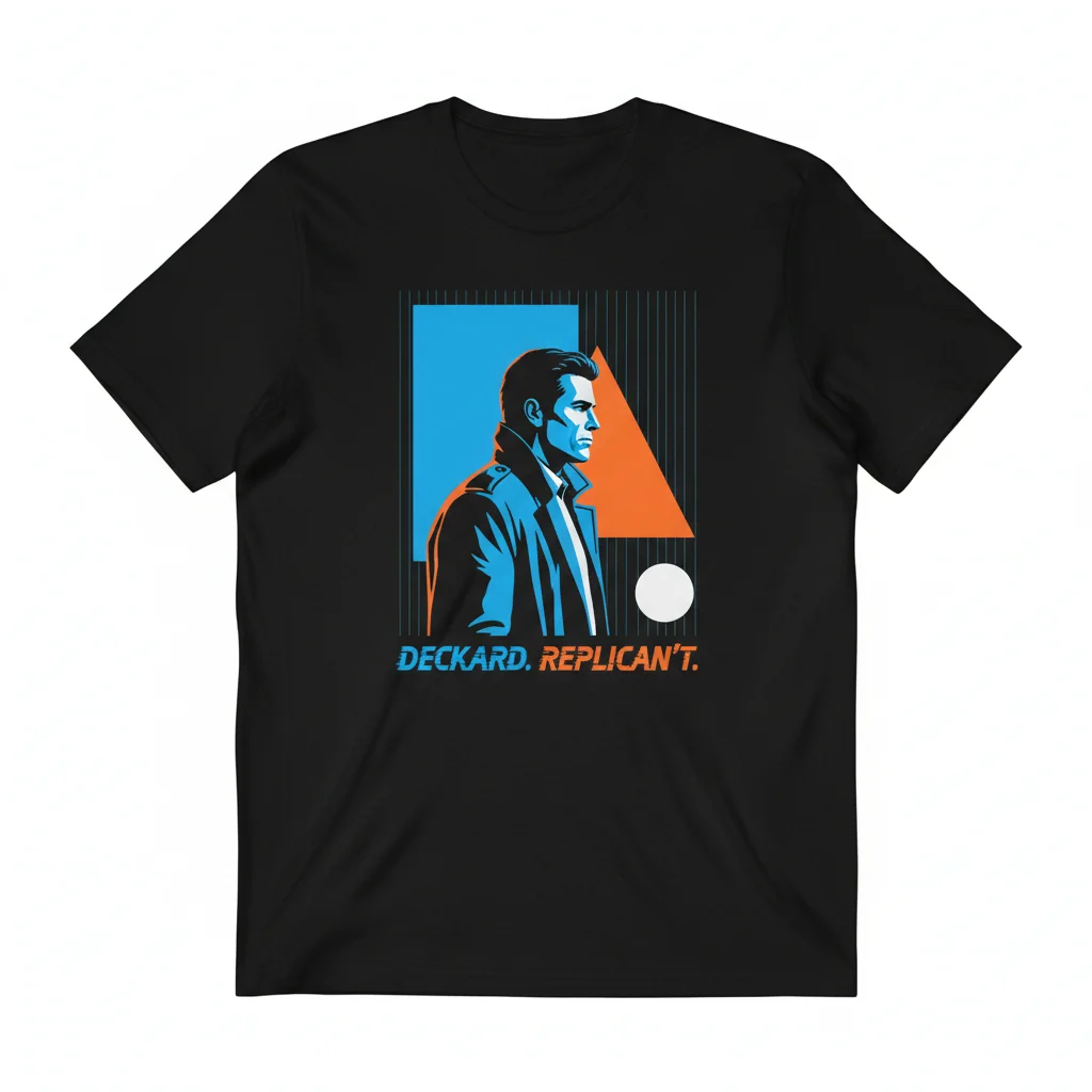 Rick Deckard Replican't: Durable & Vibrant Essential T-Shirt