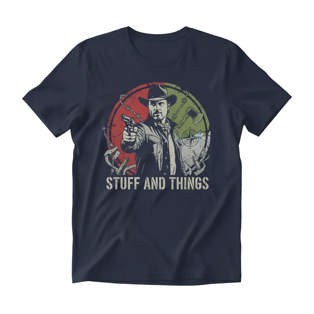 Rick Grimes 'Stuff and Things' – Your Essential Journey Tee