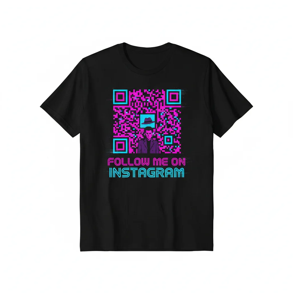 Durable & Vibrant Rick Roll QR Code Prank T-Shirt – Pre-Shrunk Comfort