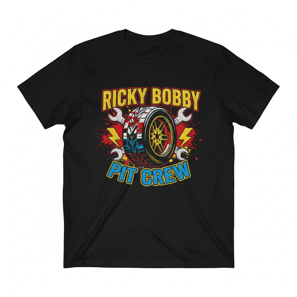 Ricky Bobby Pit Crew: Unleash Your Inner Speed Demon Essential T-Shirt