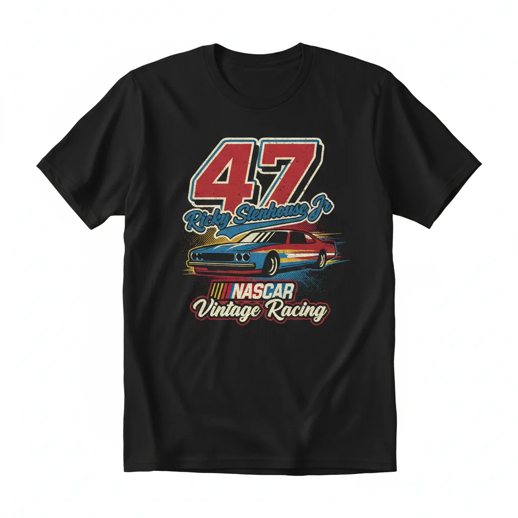 Ricky Stenhouse Jr. 47 Nascar Vintage Shirt | Retro Racing Tee