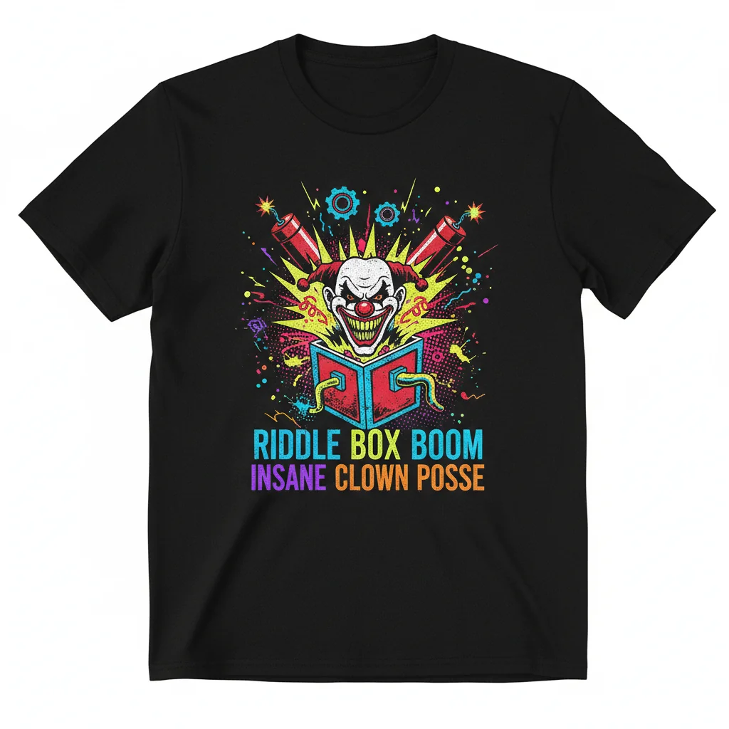 Insane Clown Posse Riddle Box Boom Shirt | Premium Vintage-Style ICP Tee