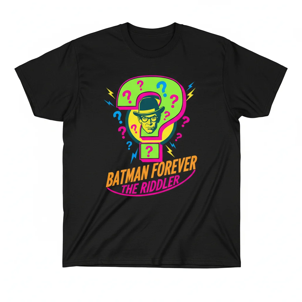 Riddler Batman Forever Vintage Tee