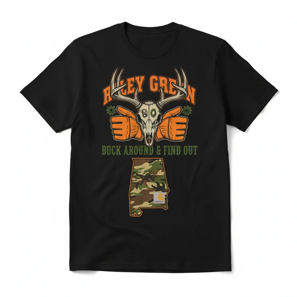 Riley Green "Buck Around" Carhartt Graphic T-Shirt | Premium Cotton Workwear