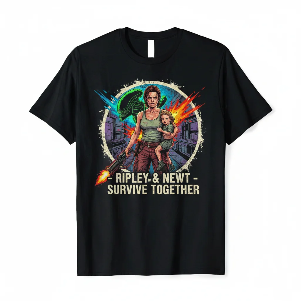 Ripley & Newt Tee: Iconic Comfort