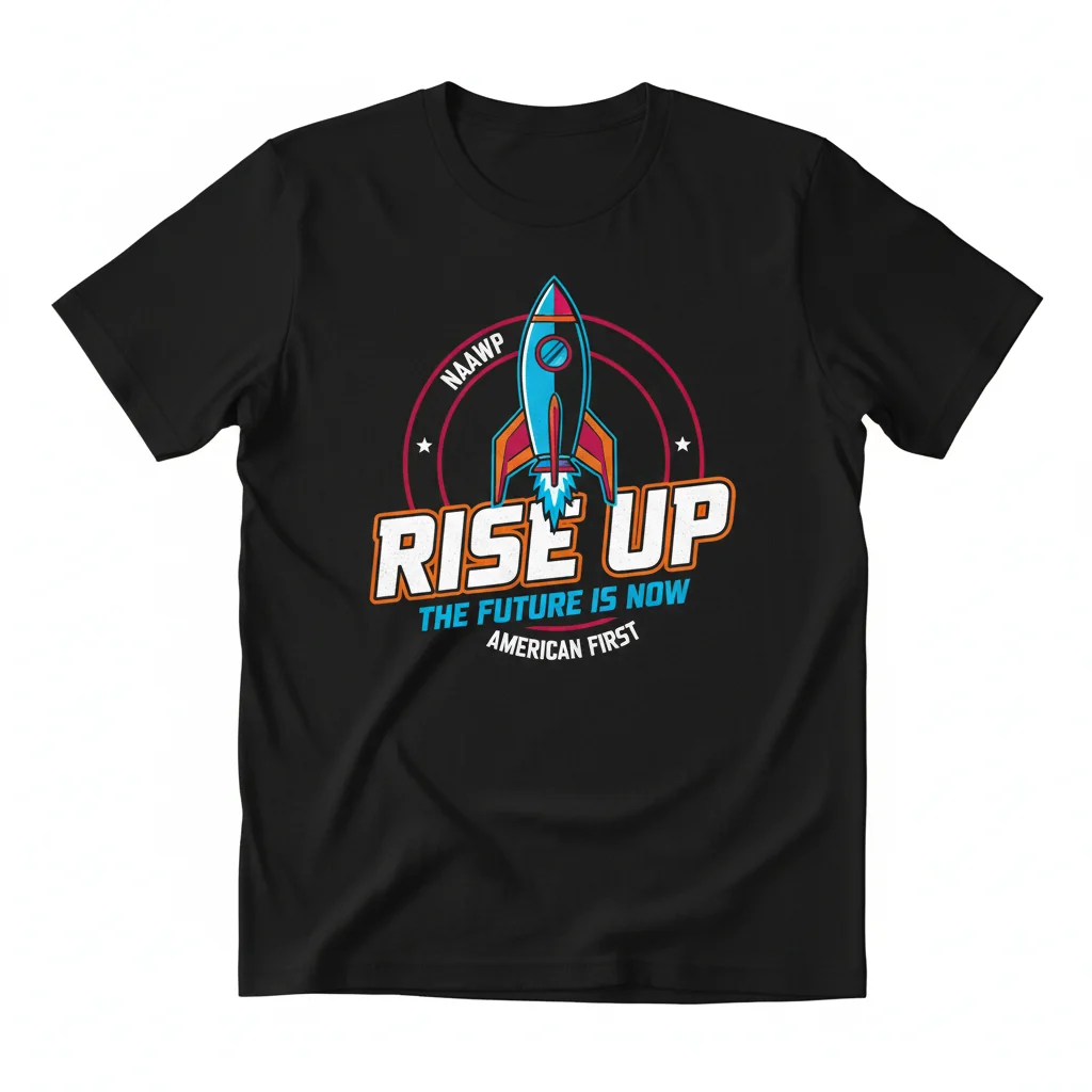 Rise Up American First Shirt - The Future Is Now Tee
