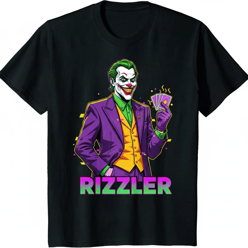 The Rizzler Joker Tee: Unrivaled Style & Comfort That Lasts