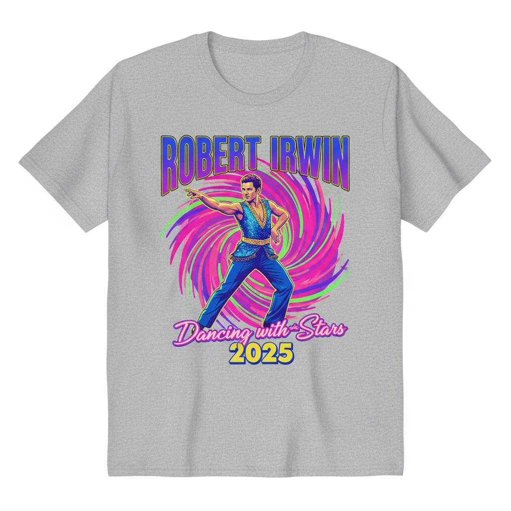 Robert Irwin DWTS 2025 Commemorative Tee – Lasting Style & Comfort