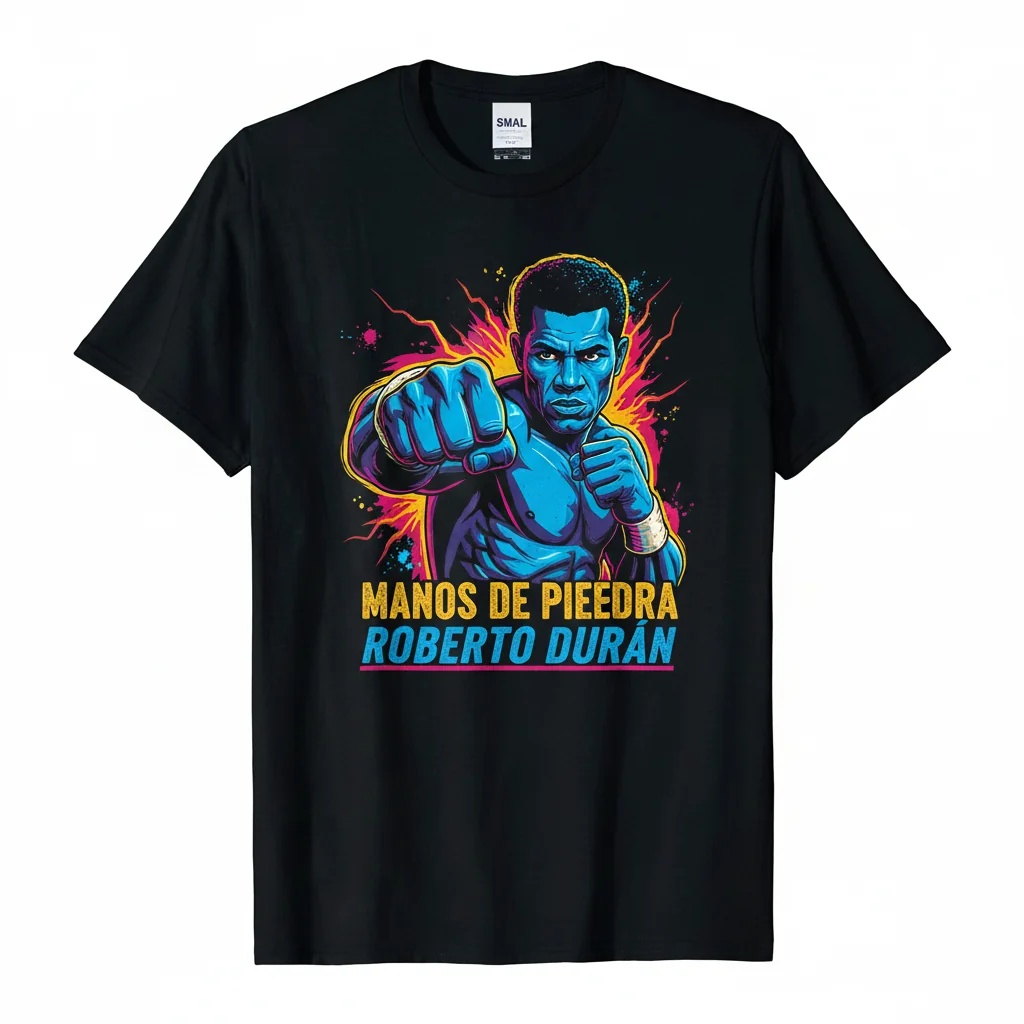 Roberto Duran Boxing Legend T-Shirt – Classic Fan Apparel