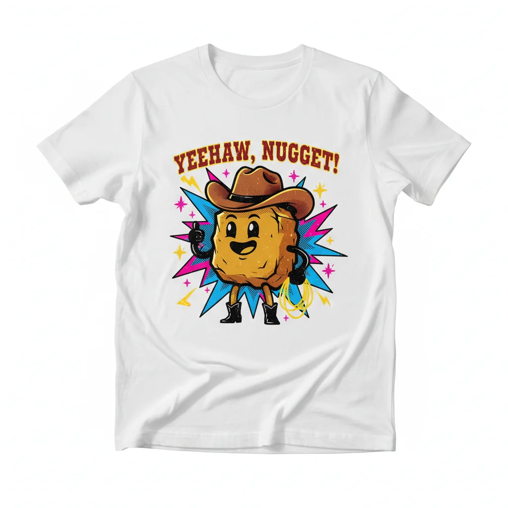 Roblox Chicken Nugget Cowboy Hat Essential Tee