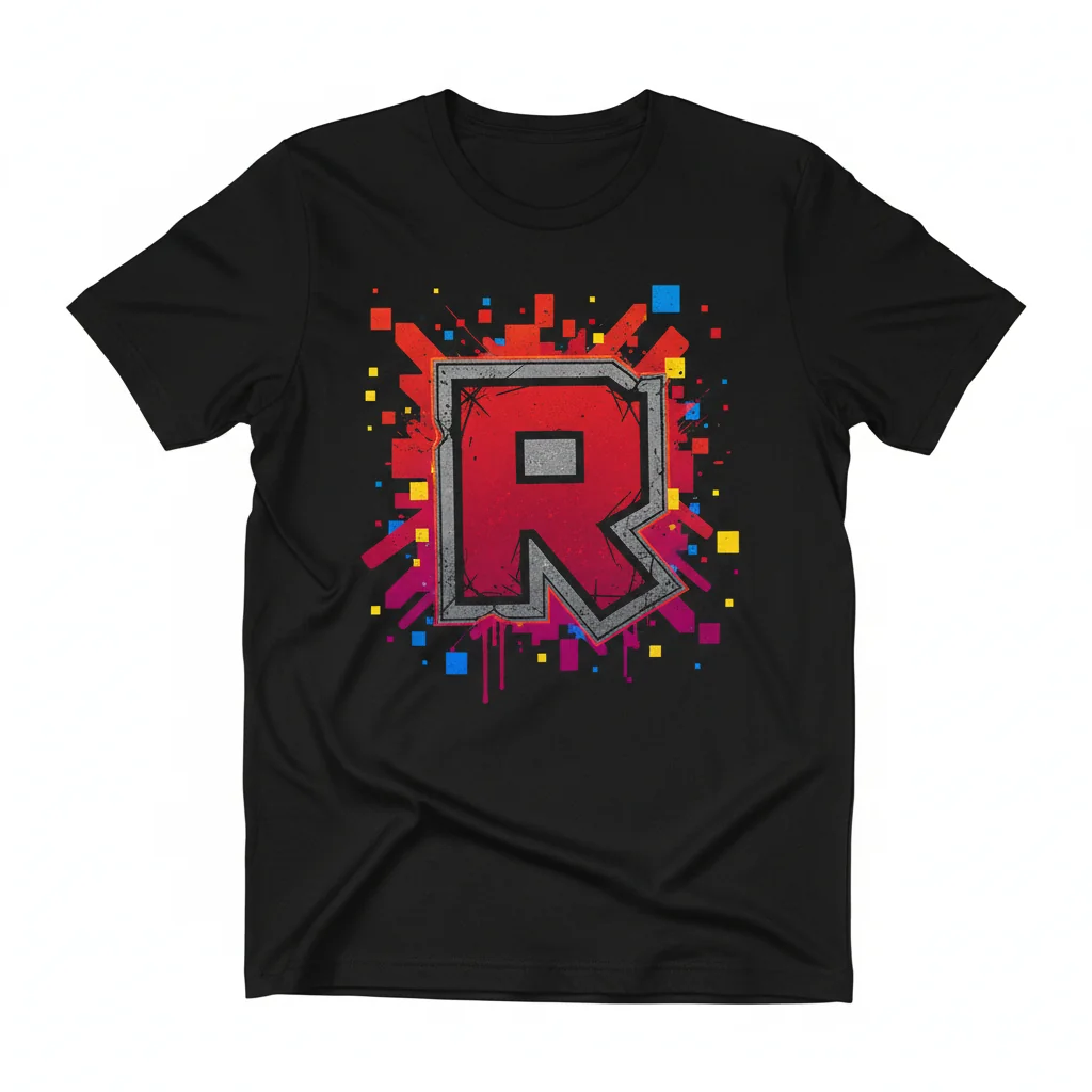 Roblox Red Essential Tee – Level Up Your Style