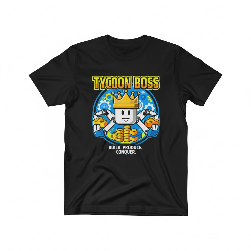 Roblox Tycoon Boss T-Shirt: Unmatched Durability & Comfort