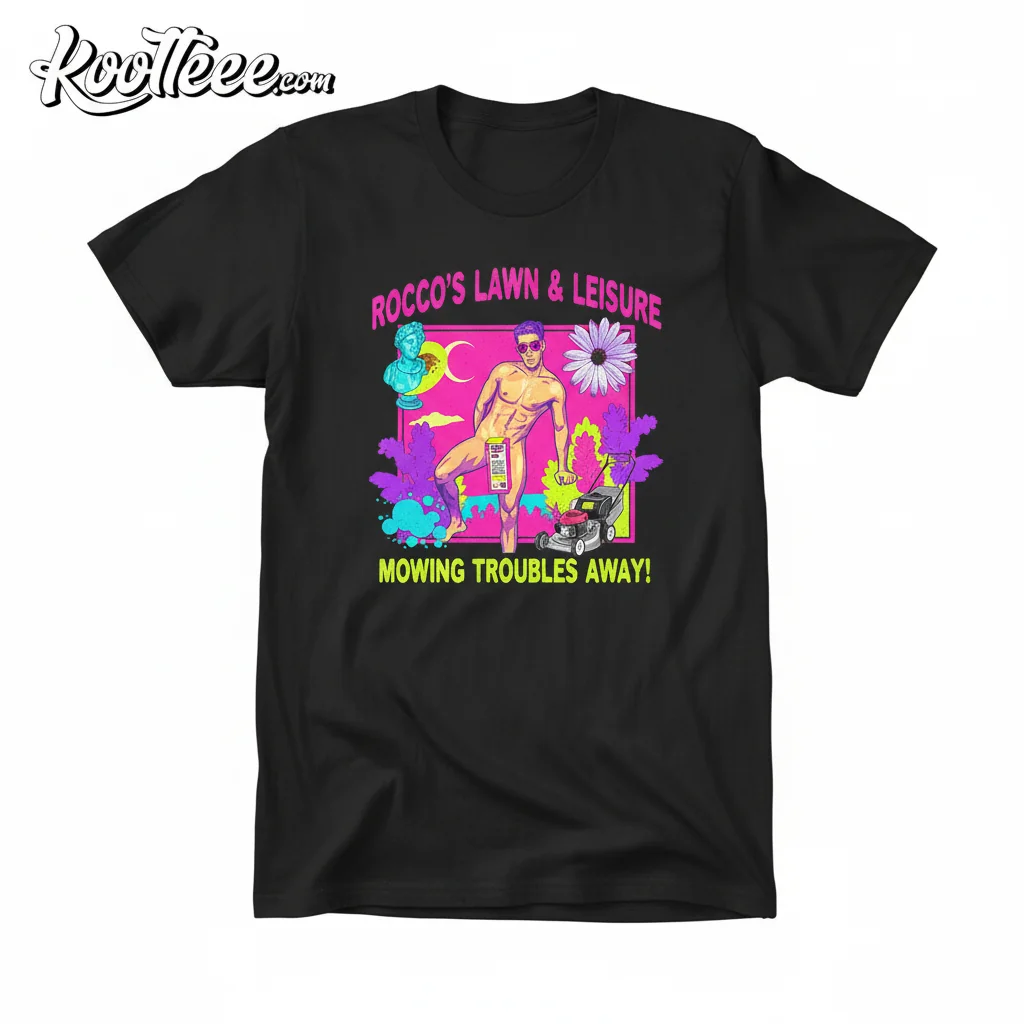 Rocco In Pink Funny Meme T-Shirt - Rocco Siffredi Inspired