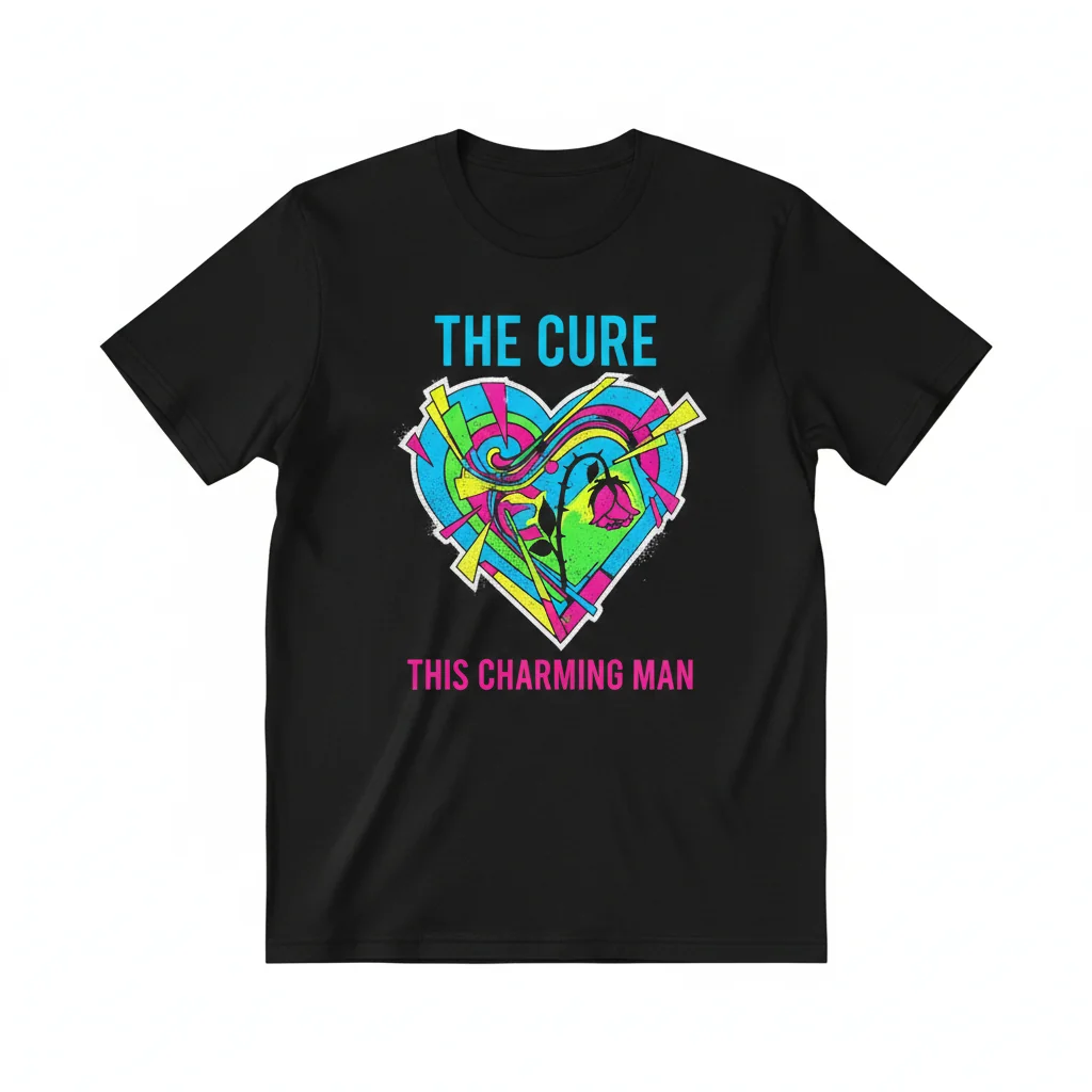 The Cure 'This Charming Man' Essential Tee – Durable, Vibrant & Perfect Fit