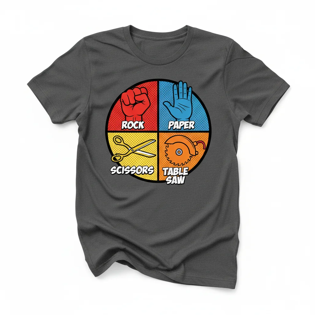 RPS Table Saw Graphic T-Shirt