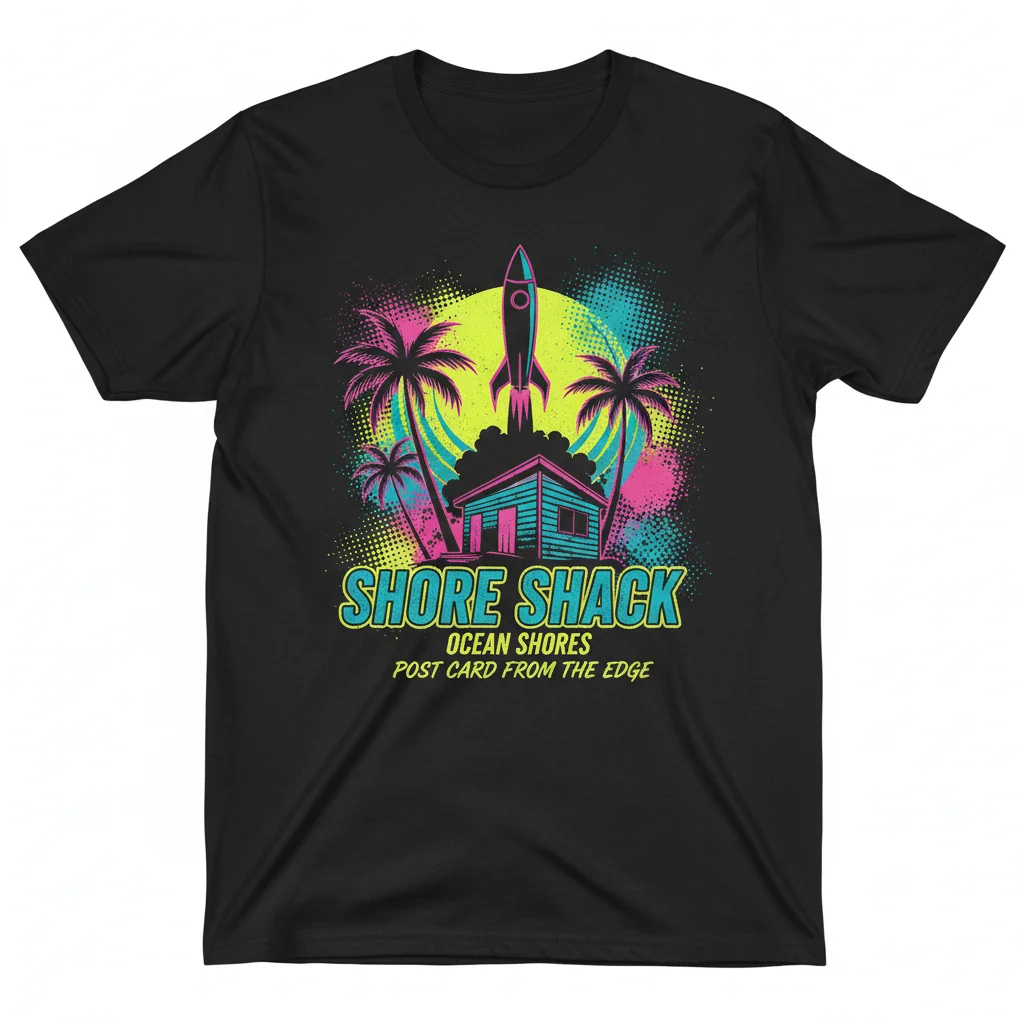 Shore Shack Vibes Essential Tee