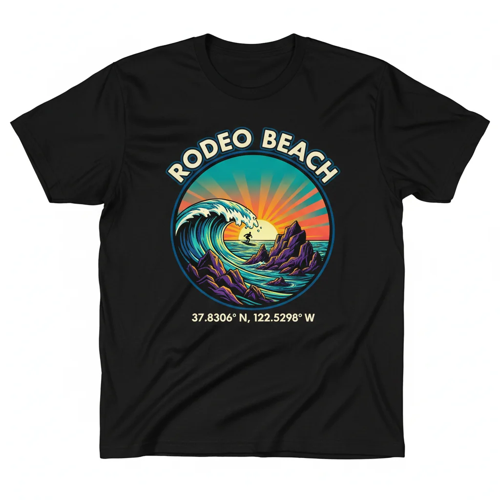 Rodeo Beach – Your Coastal Spirit T-Shirt
