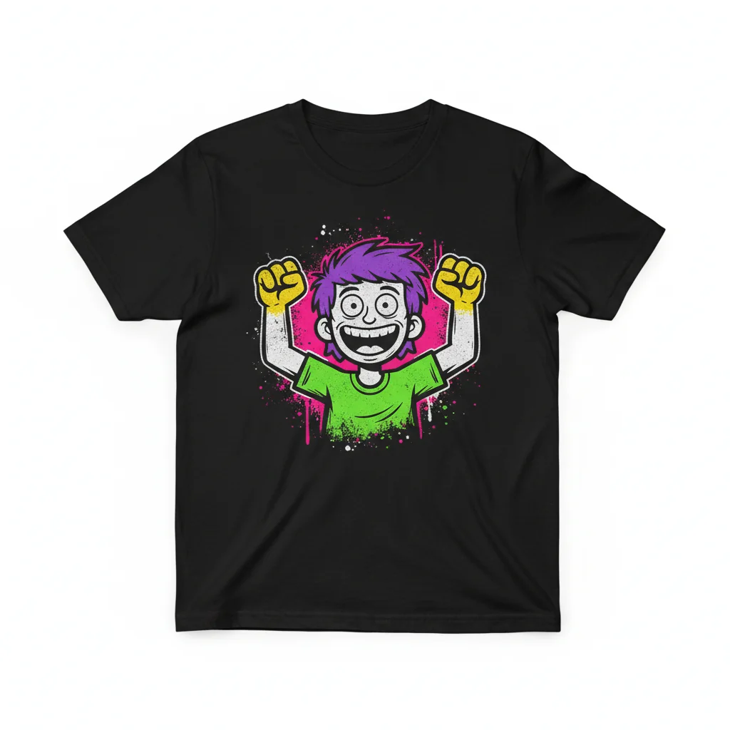 Rodrick Heffley Excited Meme T-Shirt - Premium Cotton Graphic Tee