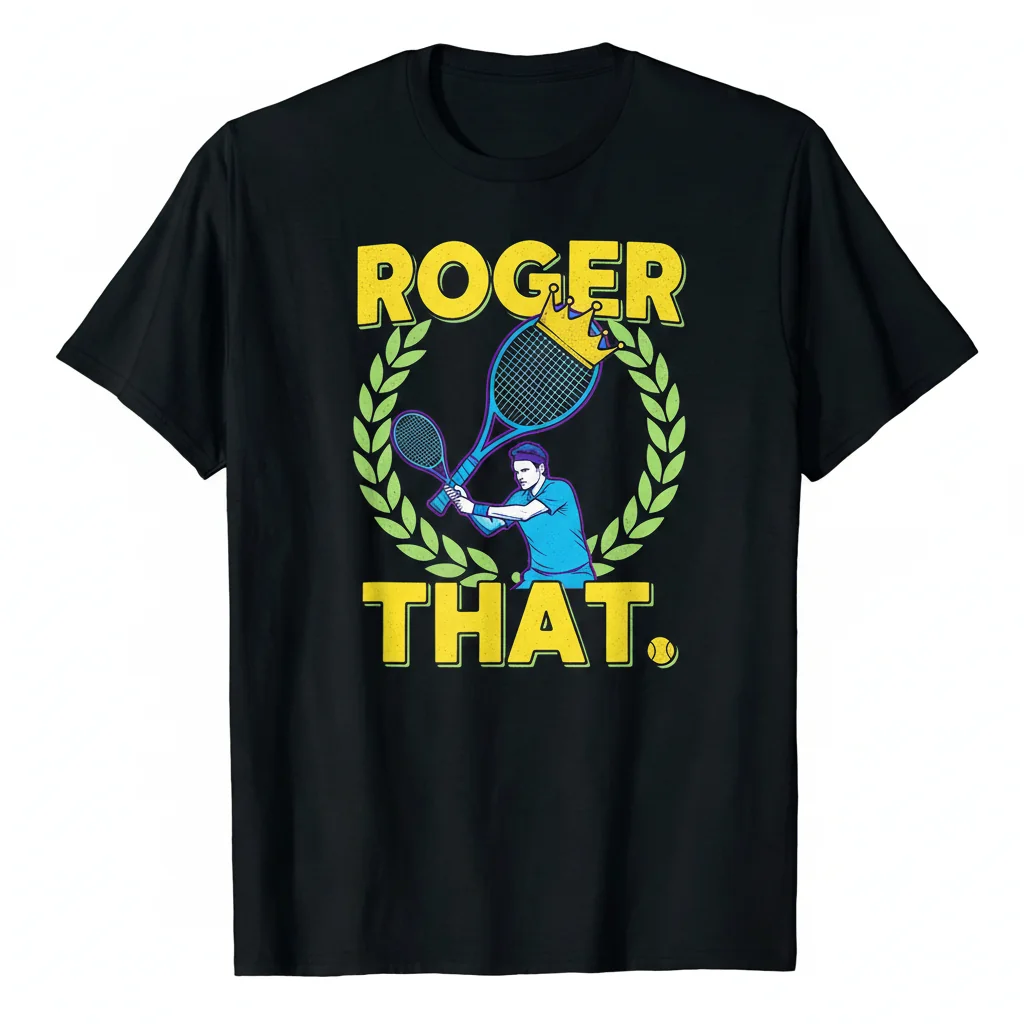 Roger That. Iconic Federer Tee.