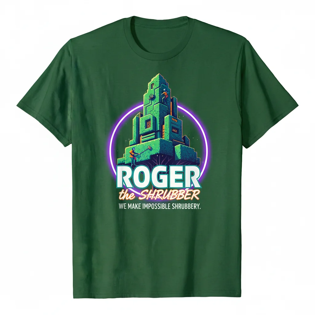Roger the Shrubber Essential T-Shirt – Premium Ring-Spun Cotton Tee