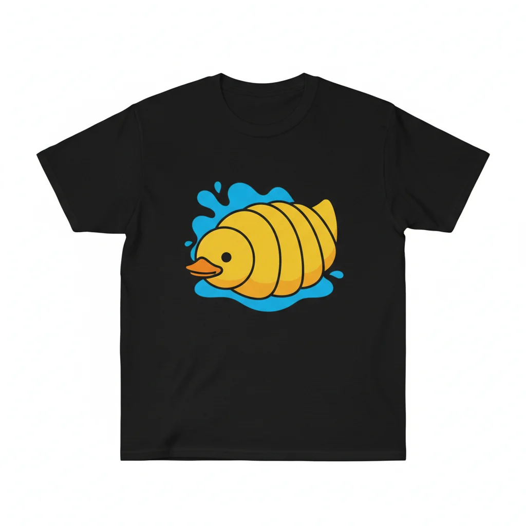 Rollie Pollie - The Rubber Ducky Essential T-Shirt: Fun & Comfy Unisex Tee