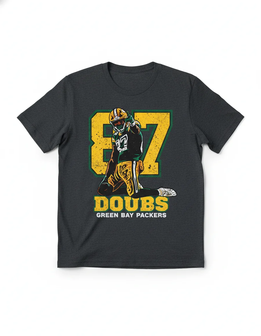 Romeo Doubs 87 Packers Graphic Tee