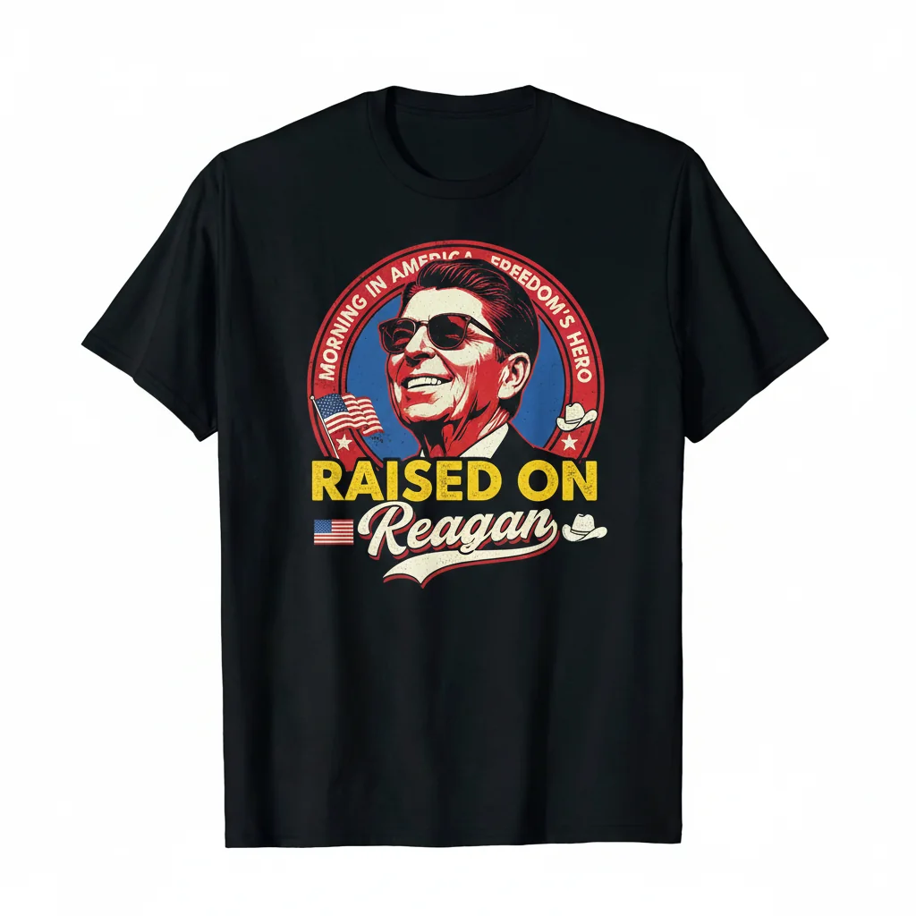 Raised On Reagan Essential Tee – Street Icon Series
