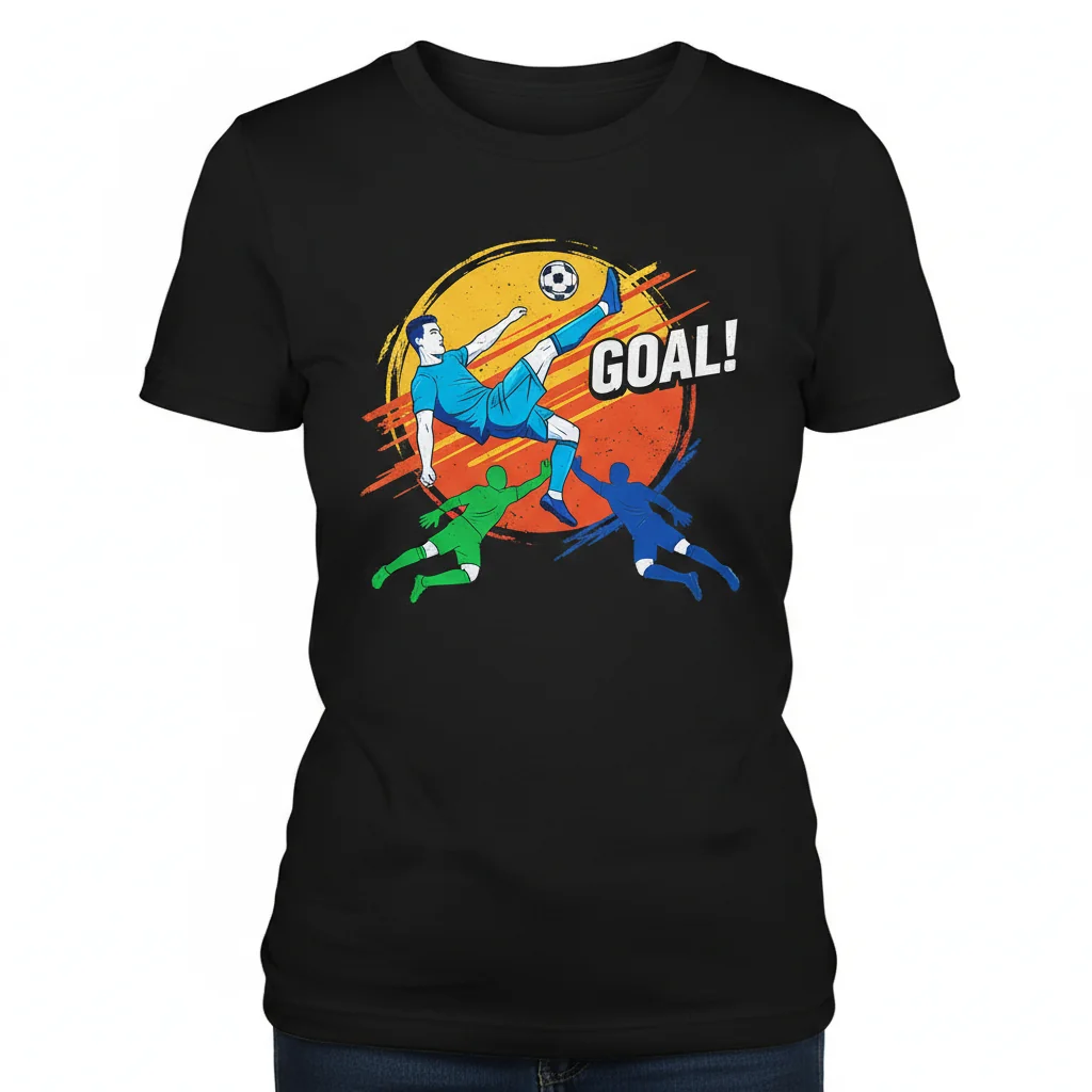Cristiano Ronaldo Bicycle Kick Goal T-Shirt - Real Madrid vs Juventus