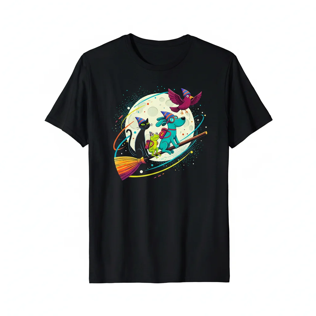 Room on the Broom Essential T-Shirt – Magical Comfort & Style