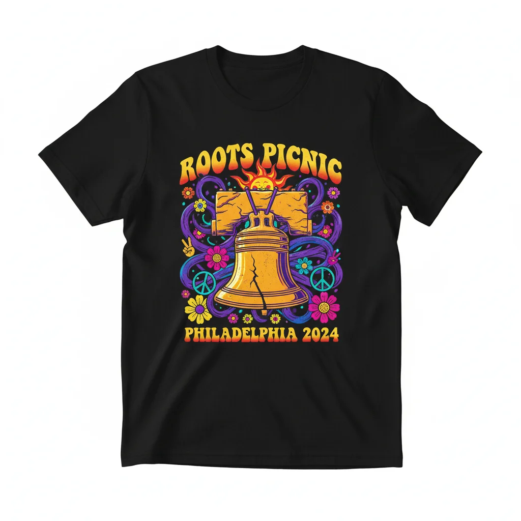 Philly Roots Picnic 2024 Vibe Tee