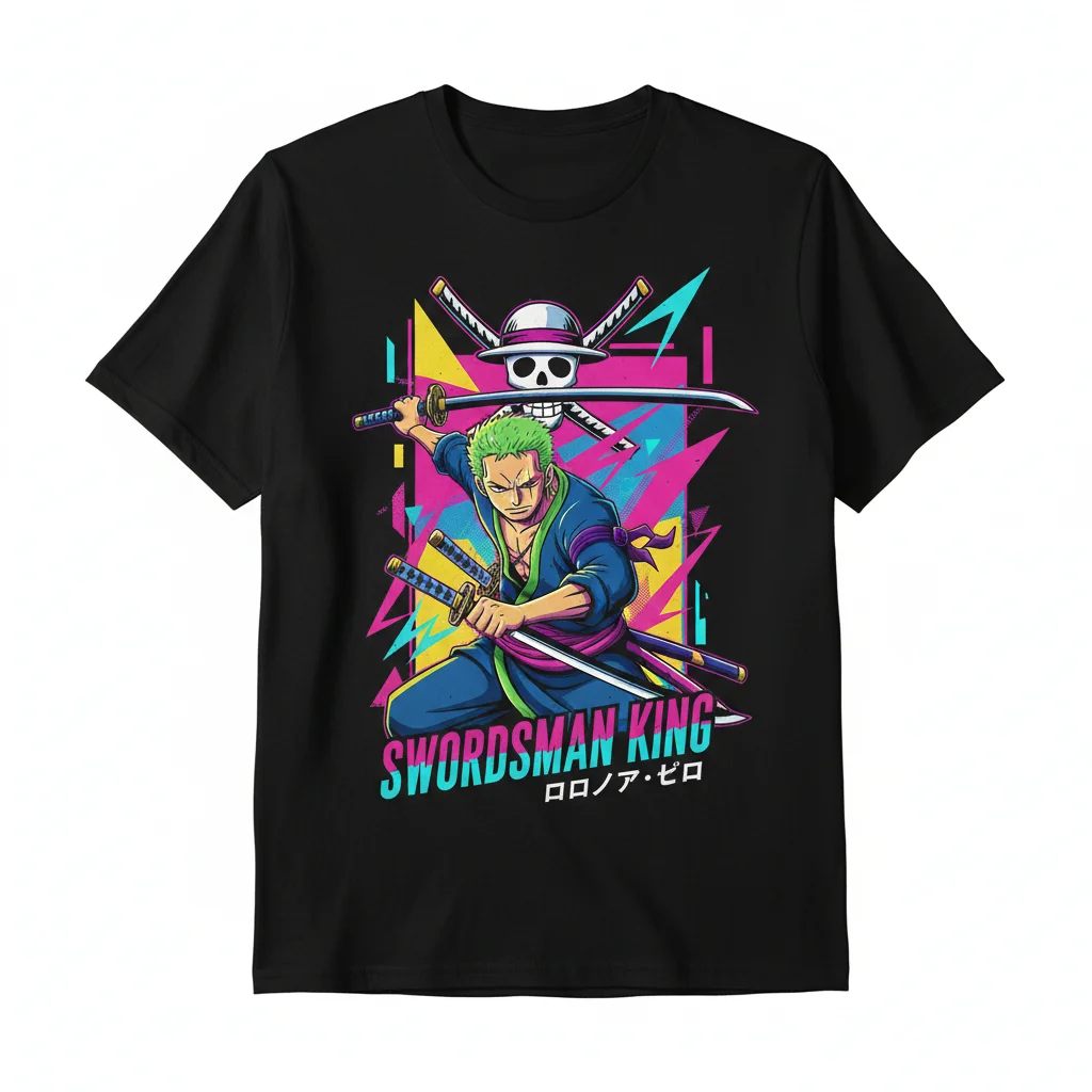 Roronoa Zoro One Piece Shirt | Epic Anime Graphic Tee for Fans