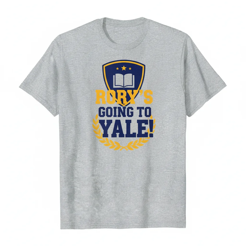 Rory's Going to Yale Essential T-Shirt - Gilmore Girls Inspired Cotton Tee