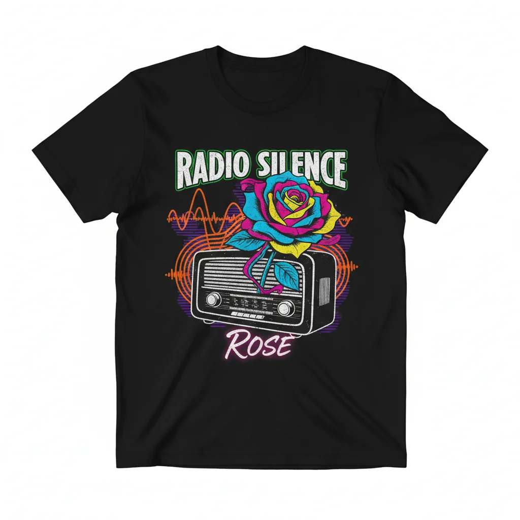 Radio Silence Graphic T-Shirt | Unisex Art Tee