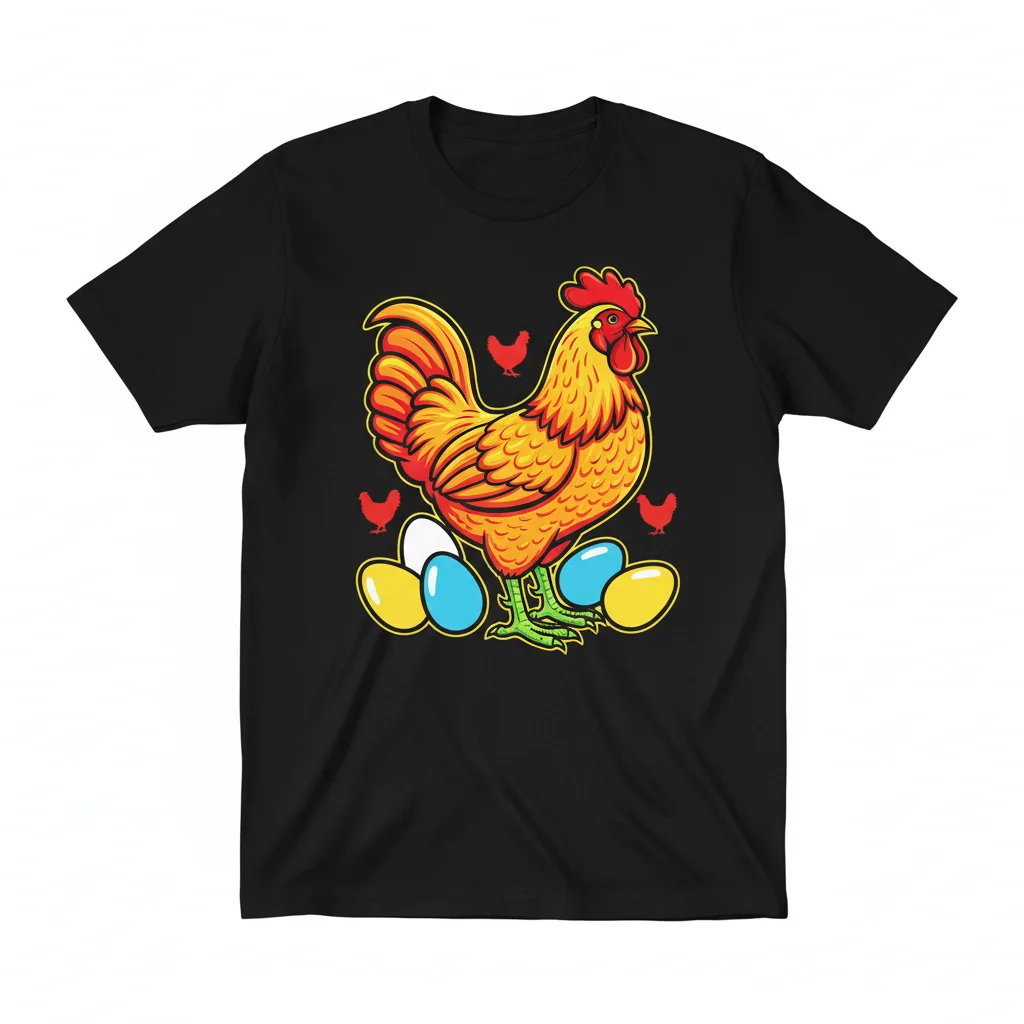 Roseanne Conner Chicken Tee – Ultra-Durable & Pre-Shrunk Comfort