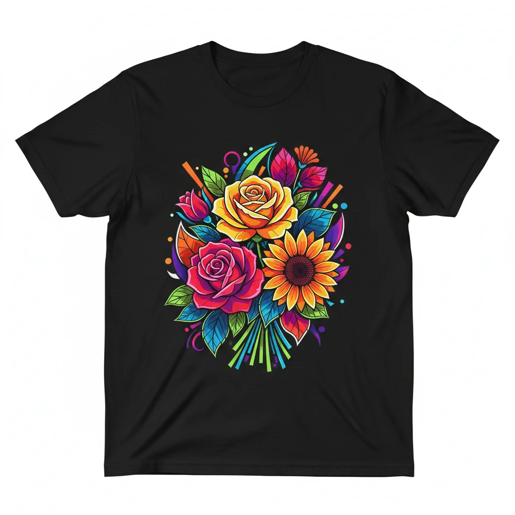 Rosie Hues Essential T-Shirt: Premium 100% Ring-Spun Cotton Tee for Everyday Wear